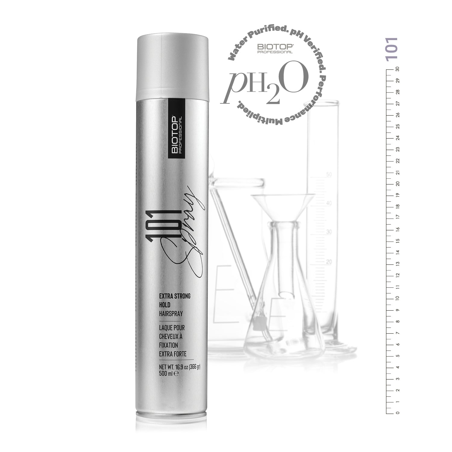101 Create Extra Strong Hold Hairspray - ספריי אחיזה חזקה במיוחד לנפח ושליטה בפריז
