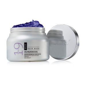 19 Pro Silver Hair Mask מסכה סגולה לשיער בלונדיני, מובהר וכסוף