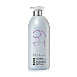 19 Pro Silver Shampoo שמפו סגול לשיער בלונדיני, מובהר, אפור ולבן