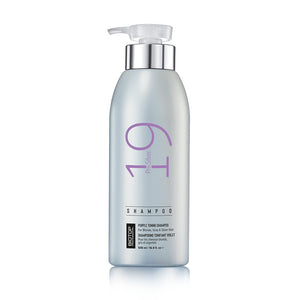 19 Pro Silver Shampoo שמפו סגול לשיער בלונדיני, מובהר, אפור ולבן
