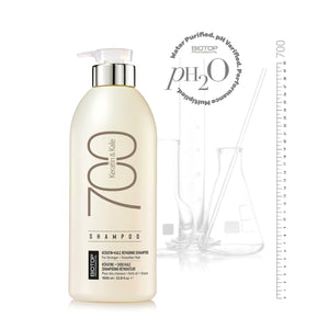 700 Keratin & Kale Shampoo שמפו לשיער פגום, עבה ויבש