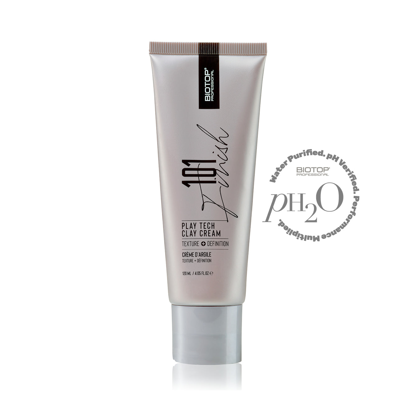 ⁦101 Create Play Tech Clay Cream⁩ קרם עיצוב לשיער בגימור חצי מט