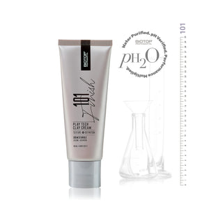 ⁦101 Create Play Tech Clay Cream⁩ קרם עיצוב לשיער בגימור חצי מט