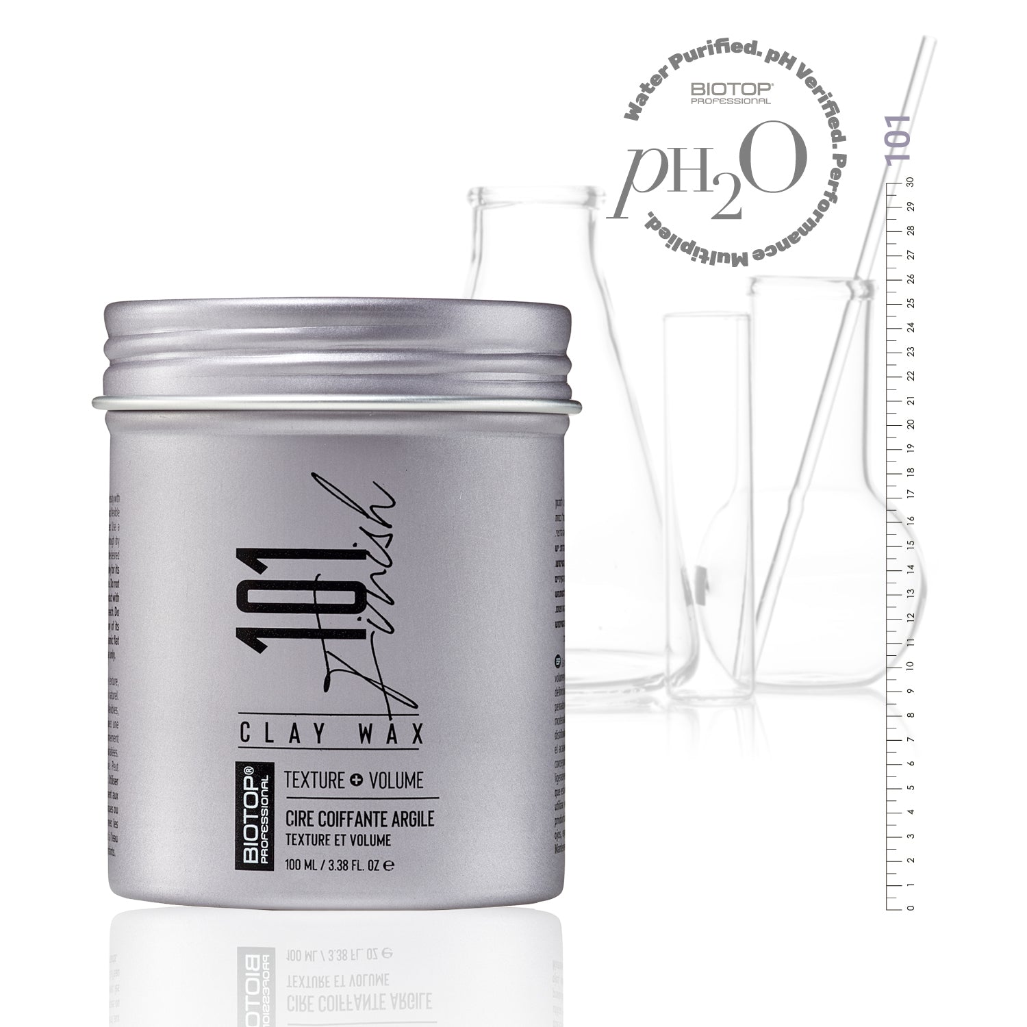 ⁦101 Create Clay Wax⁩ ווקס חימר לעיצוב השיער בגימור מט