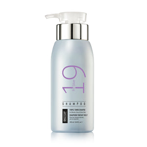 19 Pro Silver Shampoo שמפו סגול לשיער בלונדיני, מובהר, אפור ולבן