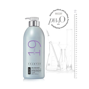 ⁦19 Pro Silver Shampoo⁩ שמפו סגול לשיער בלונדיני, מובהר, אפור ולבן