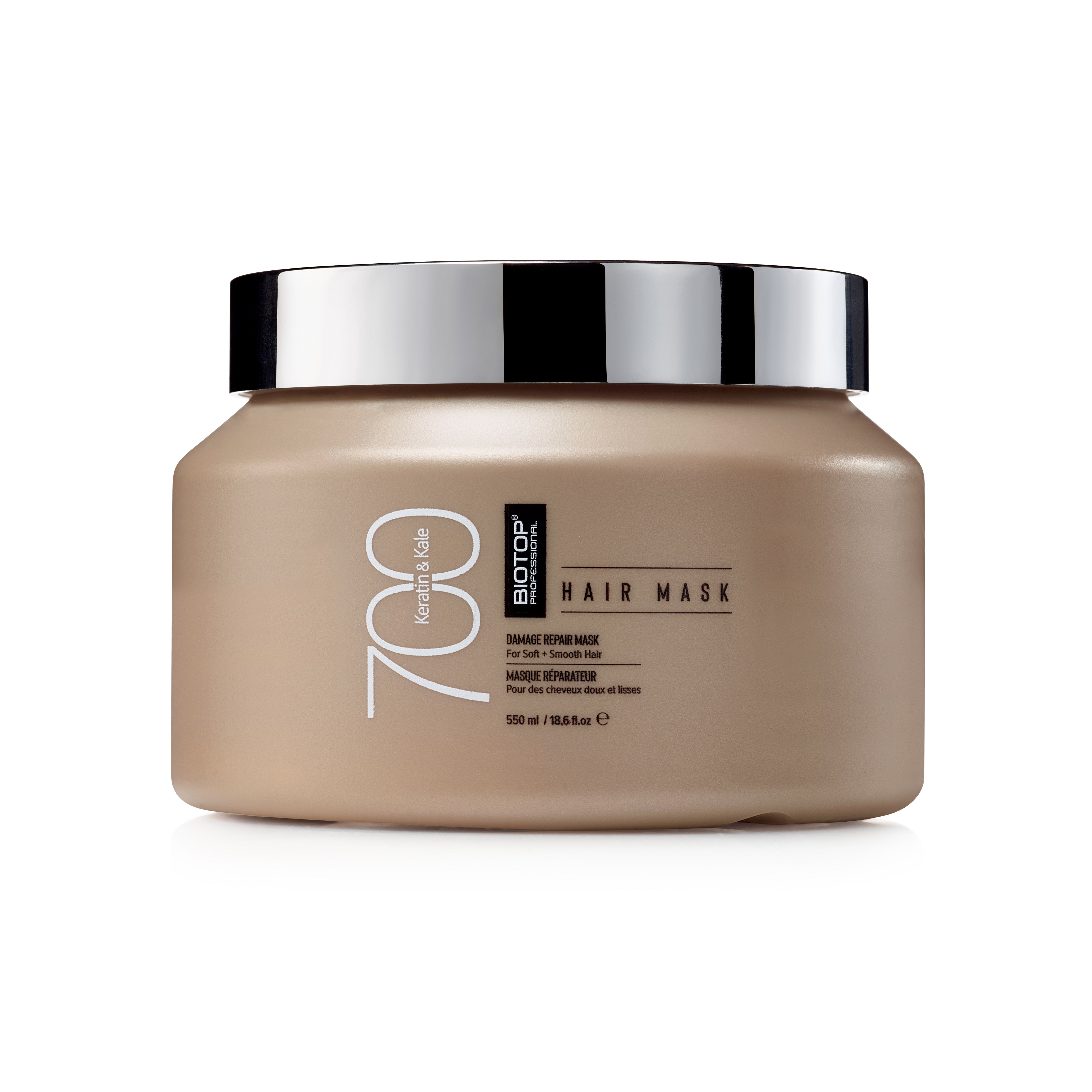 ⁦700 Keratin & Kale Hair Mask⁩ מסכת שיער פגום, יבש ועבה