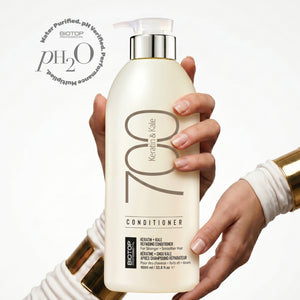 ⁦700 Keratin & Kale Conditioner⁩ מרכך לשיער פגום, יבש ועבה