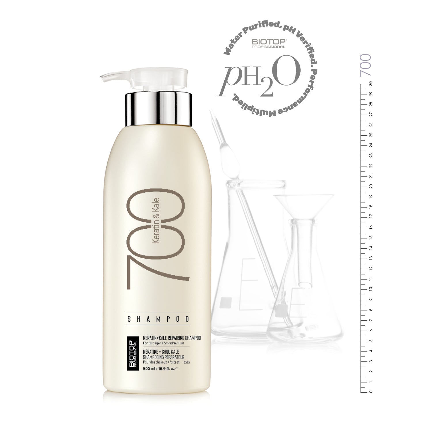 ⁦700 Keratin & Kale Conditioner⁩ מרכך לשיער פגום, יבש ועבה