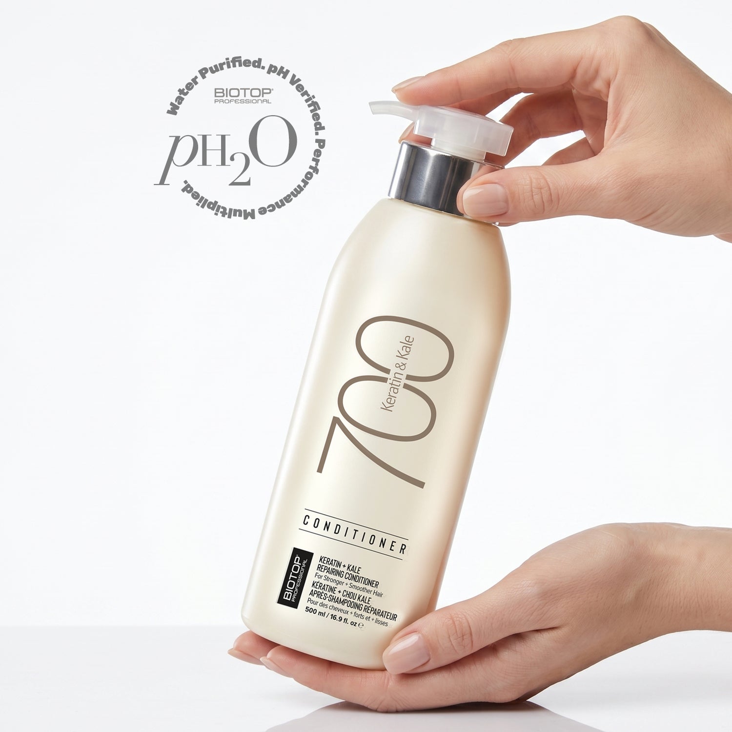 ⁦700 Keratin & Kale Conditioner⁩ מרכך לשיער פגום, יבש ועבה