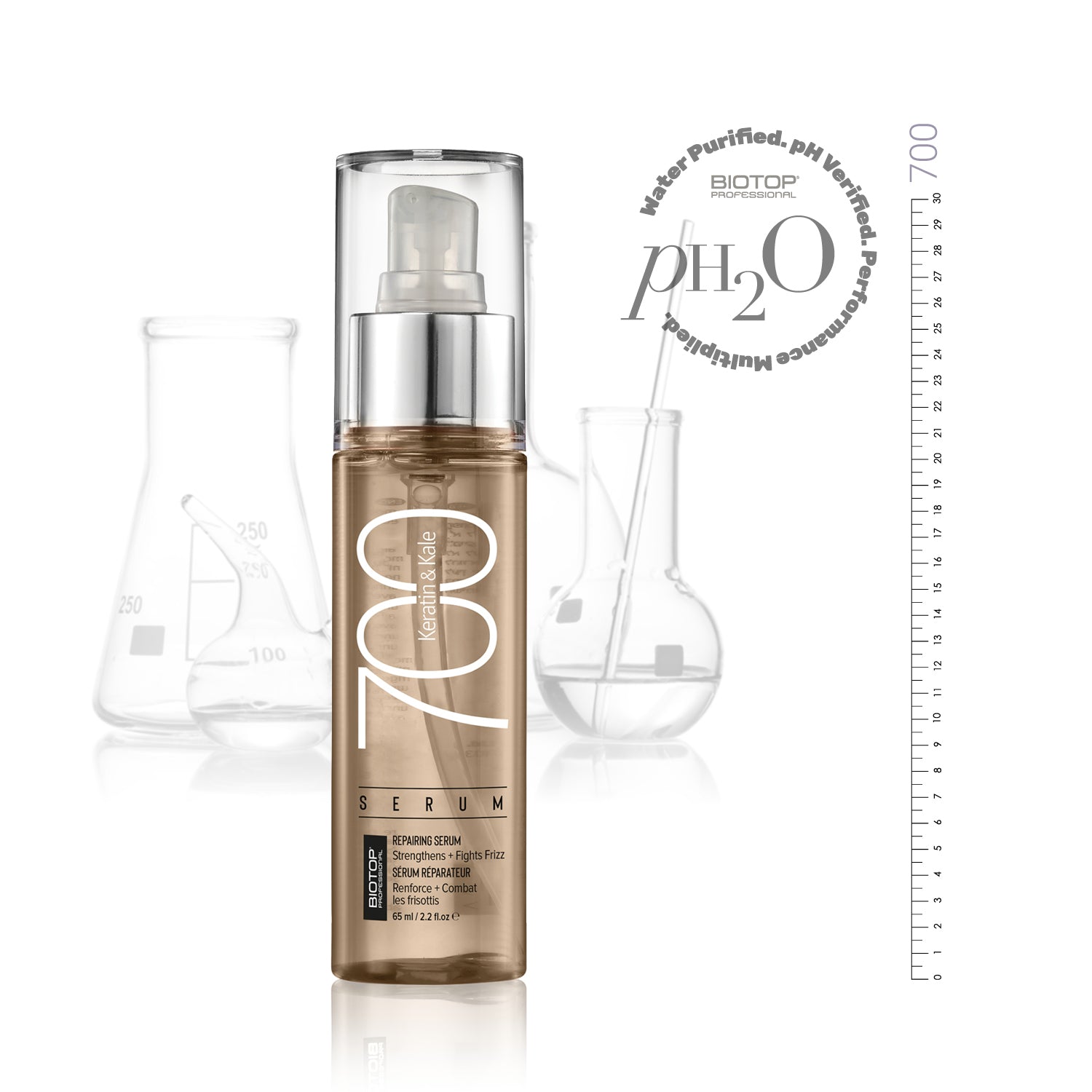 ⁦700 Keratin & Kale Serum⁩  סרום לשיער פגום, יבש ועבה