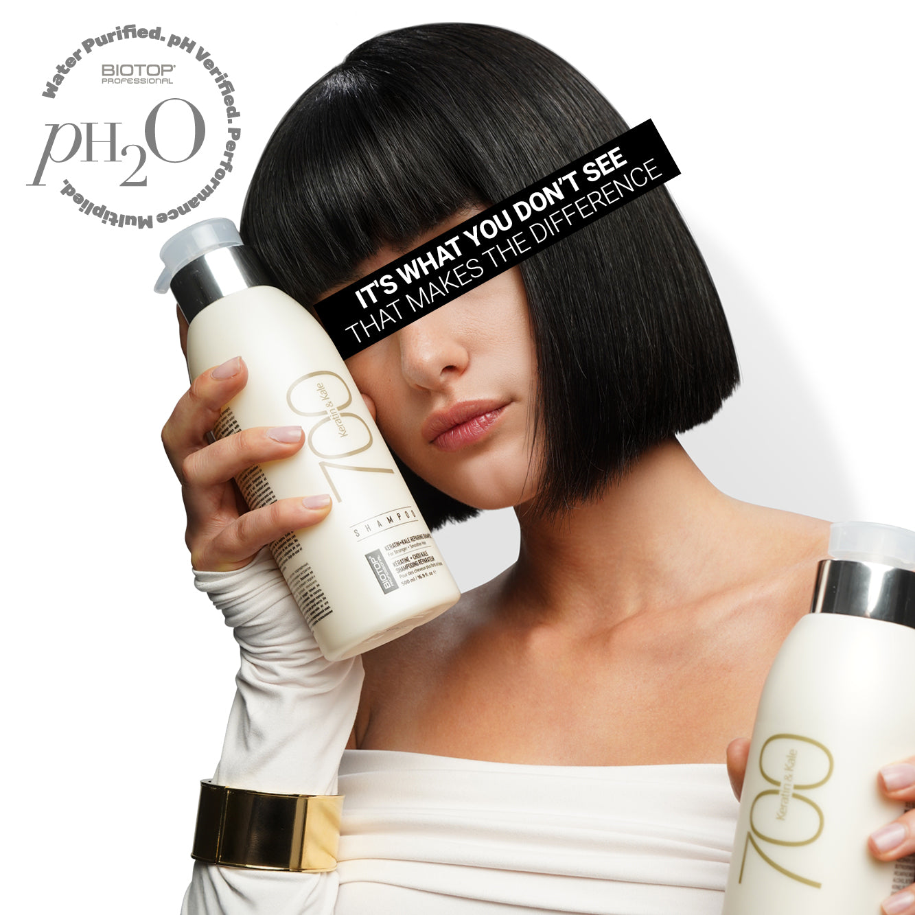 ⁦700 Keratin & Kale Shampoo⁩  שמפו לשיער פגום, עבה ויבש