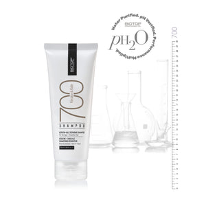 ⁦700 Keratin & Kale Shampoo⁩  מיני שמפו לשיער פגום, עבה ויבש