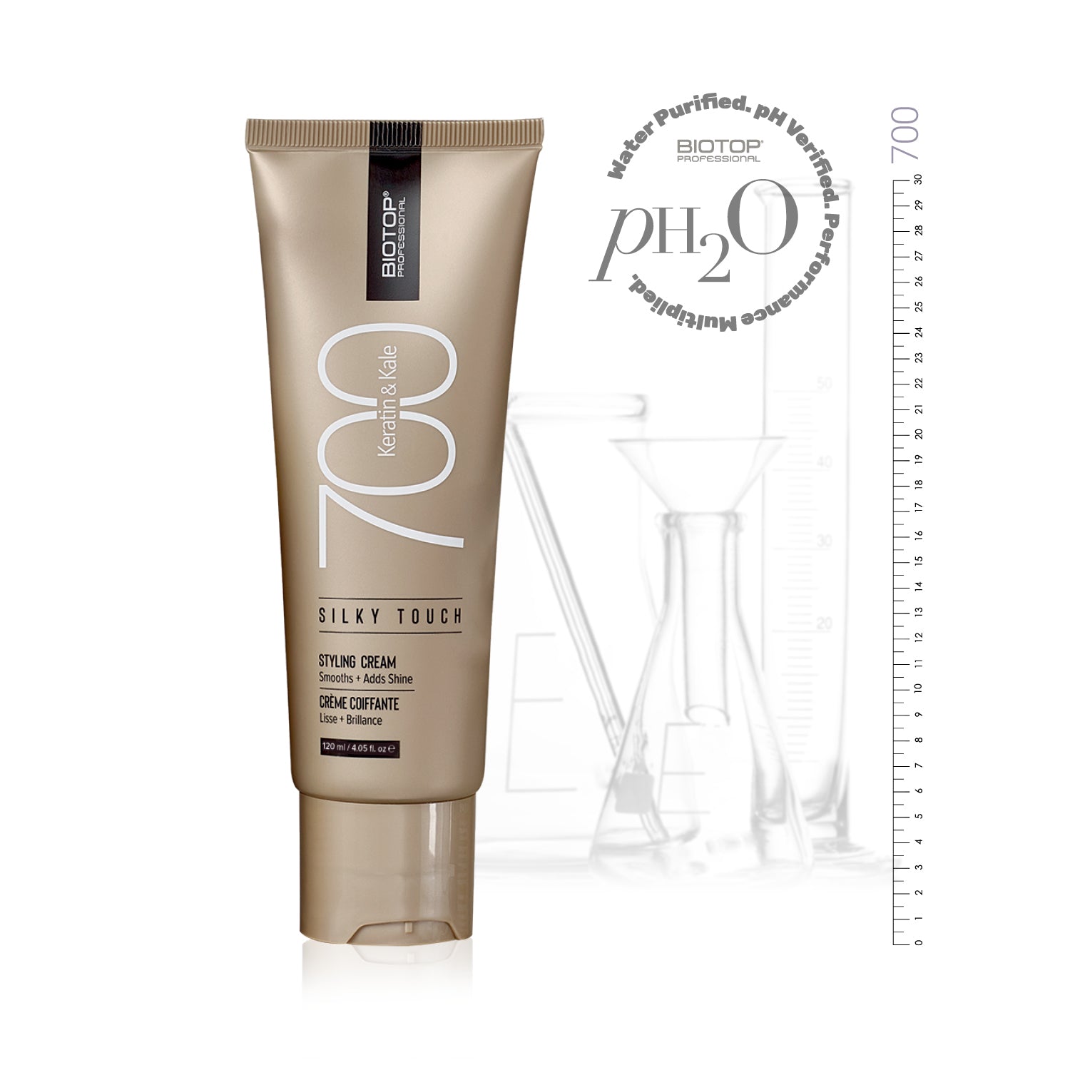⁦700 Keratin & Kale Silky Touch⁩ קרם-ג'ל לעיצוב השיער