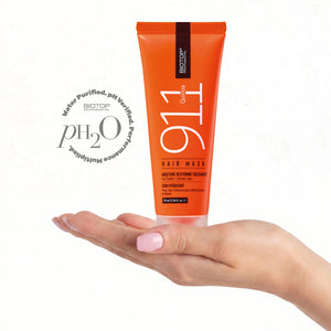 ⁦911 Quinoa Hair Mask⁩ מסכת שיער עשירה להזנה, לחות וברק טבעי