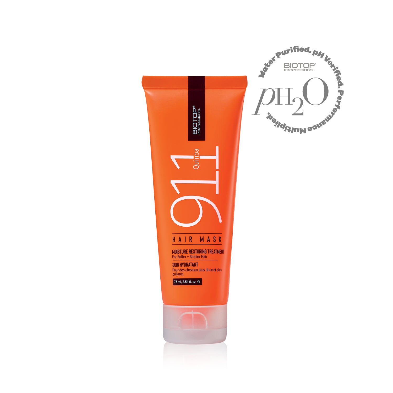 ⁦911 Quinoa Hair Mask⁩ מסכת שיער עשירה להזנה, לחות וברק טבעי