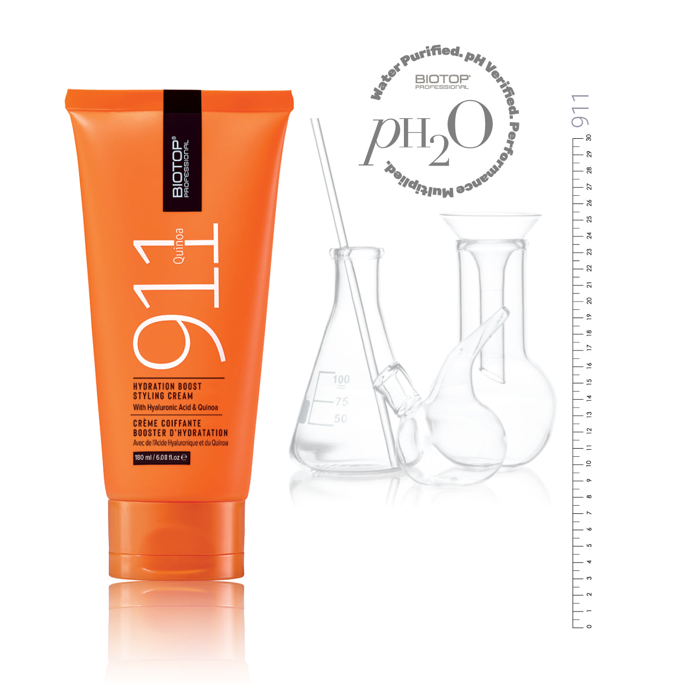 ⁦911 Quinoa Hydration Boost Styling Cream⁩ קרם לחות ועיצוב לשיער