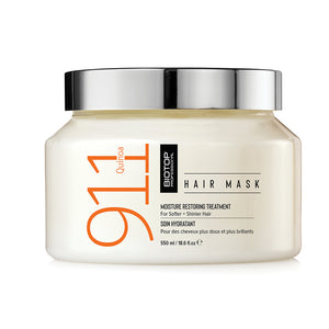 ⁦911 Quinoa Hair Mask⁩ מסכת שיער עשירה להזנה, לחות וברק טבעי