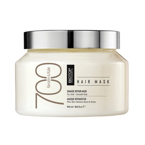 ⁦700 Keratin & Kale Hair Mask⁩ מסכת שיער פגום, יבש ועבה