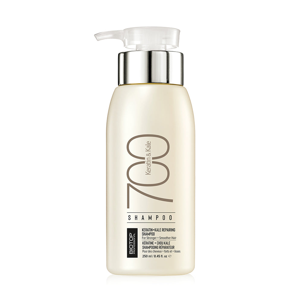 ⁦700 Keratin & Kale Shampoo⁩  שמפו לשיער פגום, עבה ויבש